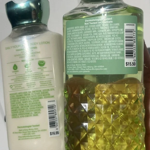 Bath & Body Works Body Wash and Body Lotion in Gingham Fresh - Picture 3 of 3